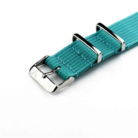 Sommar Nato Strap Textile Nato Strap In Turquoise Vild Hamburg