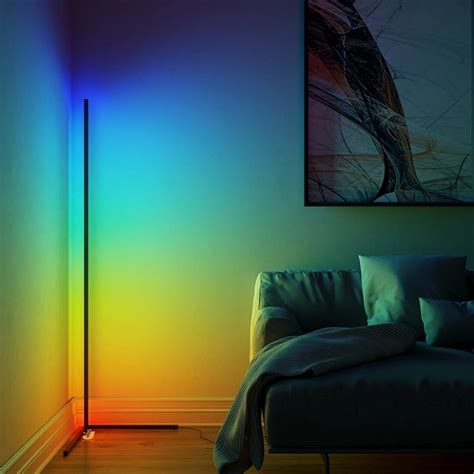 Minimal Vibrancy Rgb Floor Lamp Deco26