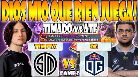 TSM FTX VS OG BO2 GAME 2 TIMADO VS YURAGI ESL ONE MALAYSIA 2022