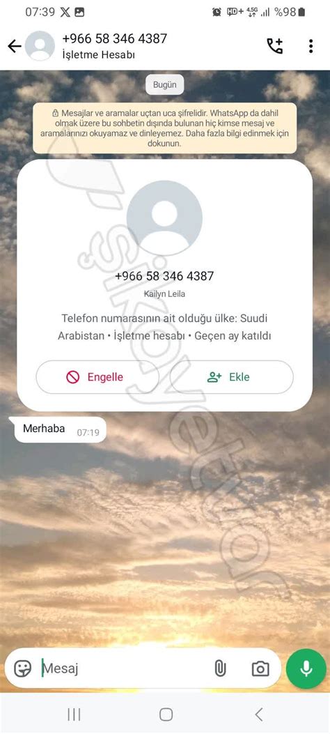 WhatsApp Bilinmeyen Numaradan Gelen Mesaj Ve Güvenlik Endişesi Şikayetvar