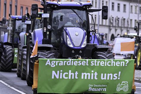 Bauernproteste Stadt in Thüringen erlässt Allgemeinverfügung und