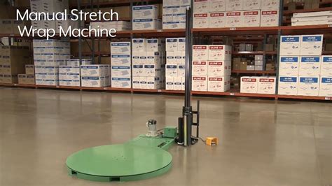 Manual Stretch Wrap Machine YouTube