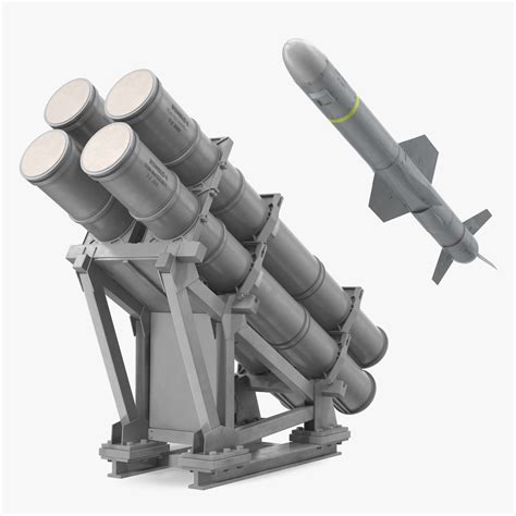 Rgm 84 Harpoon Missile 3d Model 59 Max Fbx Obj Free3d