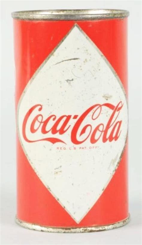 1955 Coca Cola First Diamond Can Value Price Guide