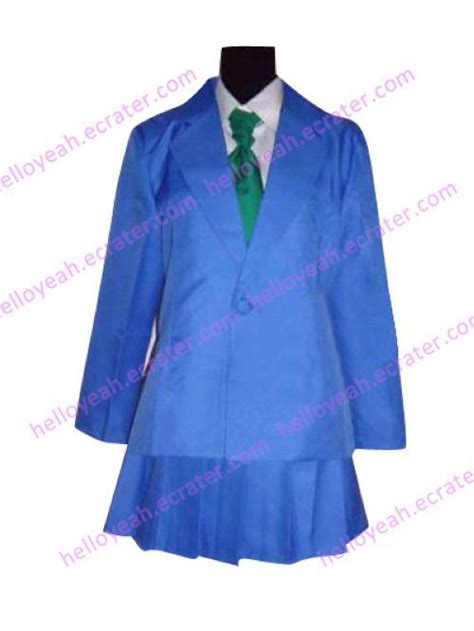 Detective Conan Mouri Ran Cosplay Costume