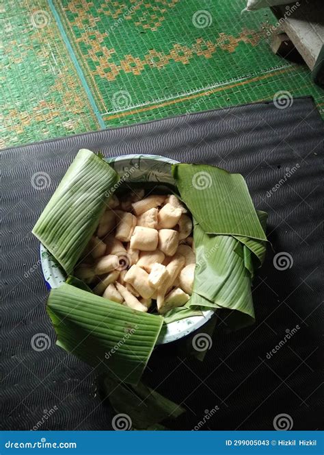 Cassava Tape Is A Typical Indonesian Food Stock Image Image Of Food