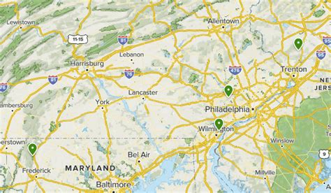 northeast corridor list alltrails