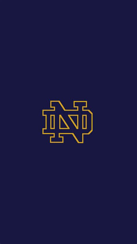 Notre Dame Logo Wallpaper - WallpaperSafari