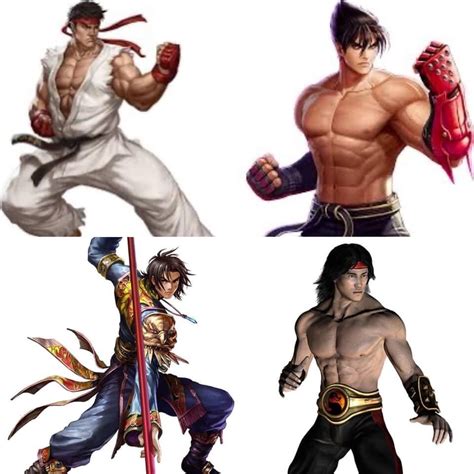 Street Fighter Vs Mortal Kombat Vs Tekken