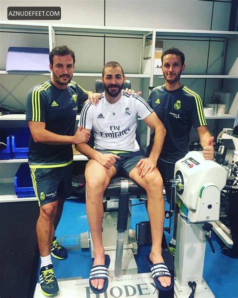 Karim Benzema Feet Aznudefeet Men