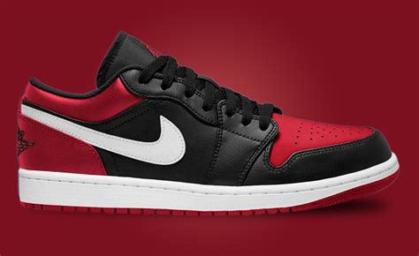 Were Getting Déjà Vu With The Air Jordan 1 Low Black Gym Red White