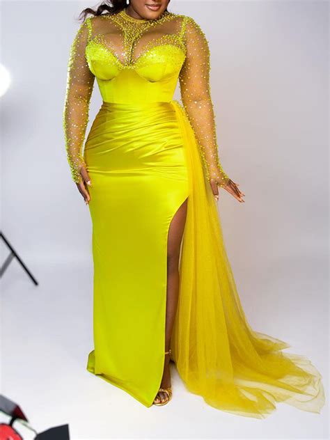 Asoebi Elegant Plus Size Gown