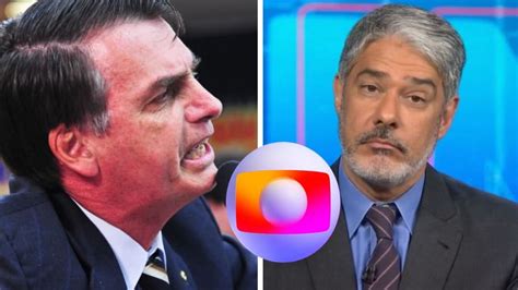 5 Vezes Que Bolsonaro Atacou A Globo E Recebeu Resposta Até De William