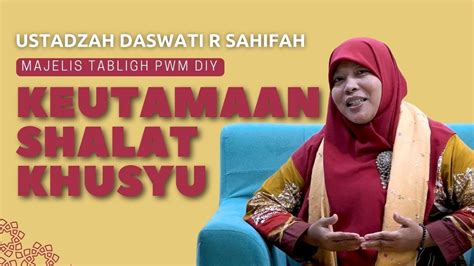 Tadbir Ustadzah Daswati R Sahifah Majelis Tabligh Pwm Diy