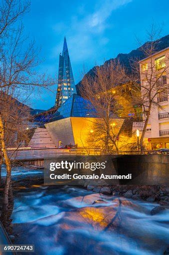 Caldea Spa In Andorra High-Res Stock Photo - Getty Images