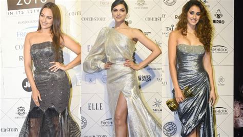 Elle Beauty Awards 2018 Deepika Padukone Sonakshi Sinha Disha Patani