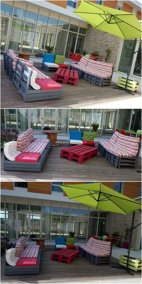 Pallets Made Garden Furniture | Pallet Ideas