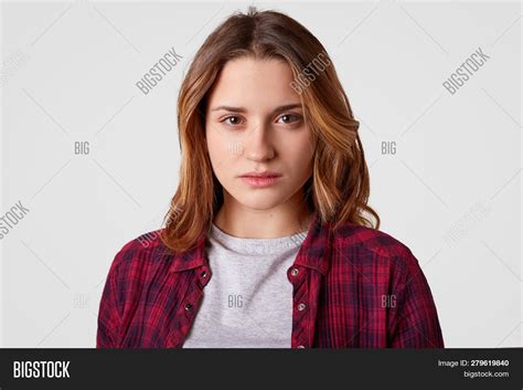 Headshot Serious Woman Image And Photo Free Trial Bigstock