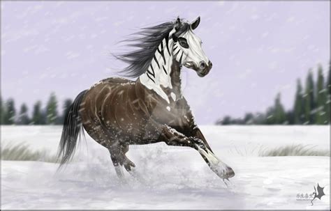 Commission Wild And Free By Naia Art On Deviantart Beautiful Horse