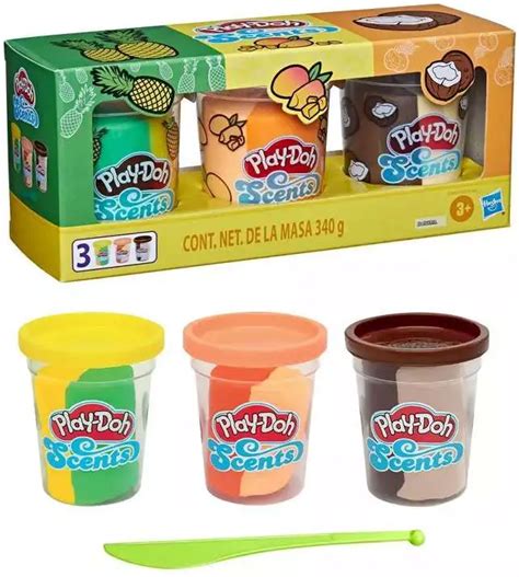 Play Doh Scents Tropical Fruit Ounce Pack Hasbro Toys Toywiz