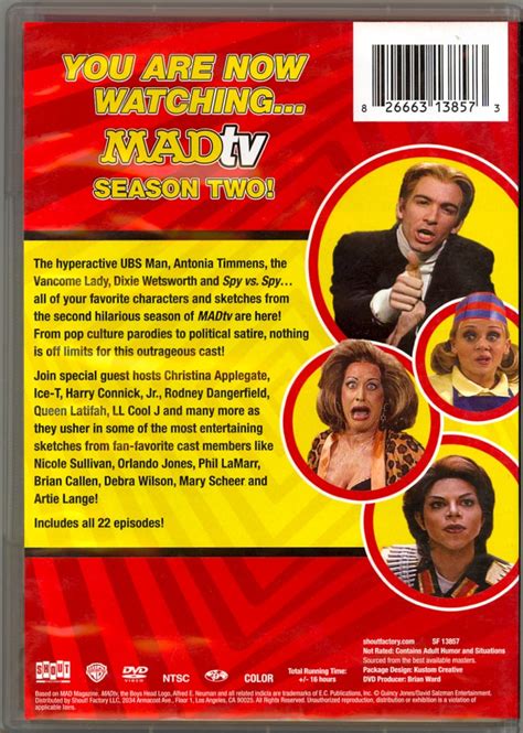 Mad Tv Season 2 Dvd • Usa