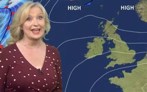 Bbc Weather Carol Kirkwood Warns Of Damaging Gales Before Scorching Temperatures Blast Uk