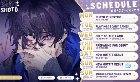 Shoto 🗡️ On Twitter Its New Outfit Debut Week Im Super Excited For This Weekend 💜 T