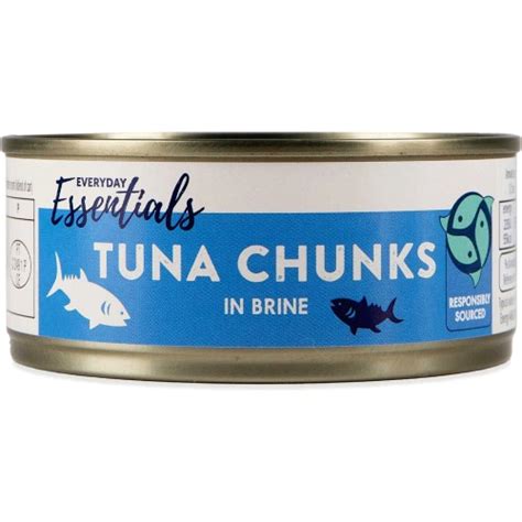 Everyday Essentials Tuna Chunks In Brine 145g Compare Prices