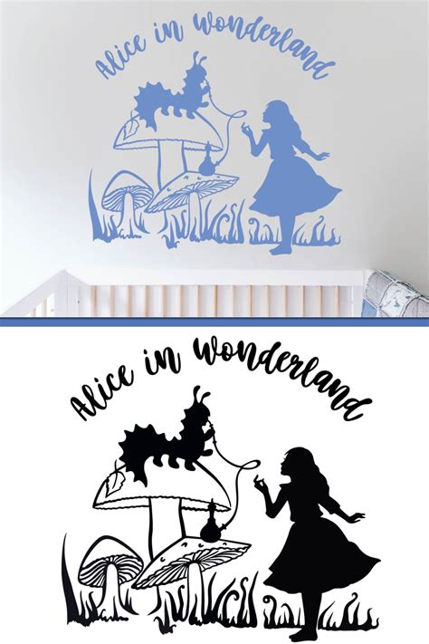 Alice In Wonderland Silhouettes Templates