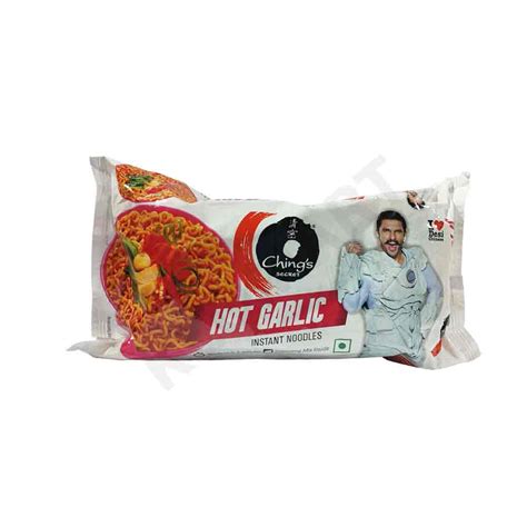 Chings Secret Hot Garlic Instant Noodles Gm Keomart Online Grocery Store