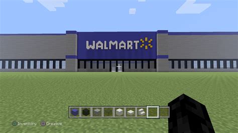 Minecraft Walmart Inside