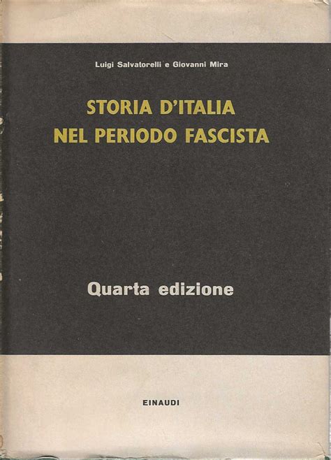 STORIA D ITALIA Nel Periodo Fascista EUR 29 50 PicClick IT