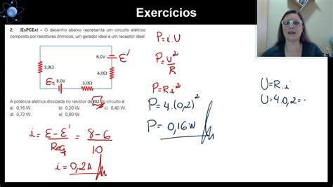 Potência Dissipada pelo Resistor - YouTube