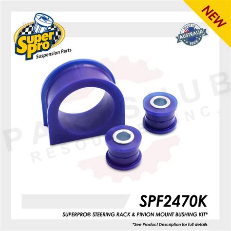 SUPERPRO SPF2470K STEERING RACK PINION MOUNT BUSHING KIT TOYOTA