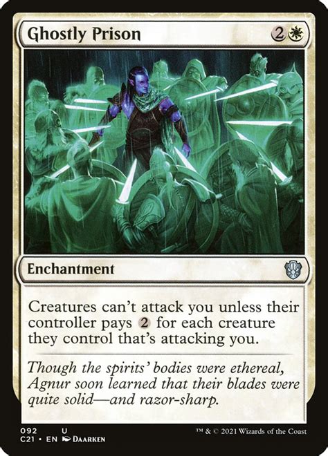 Ghostly Prison · Commander 2021 C21 92 · Scryfall Magic The