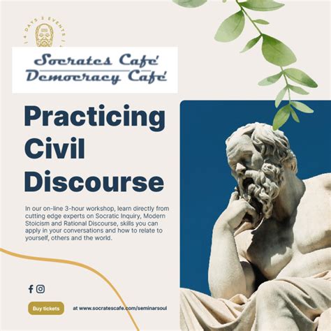 Practicing Civil Discourse Democracy Cafe