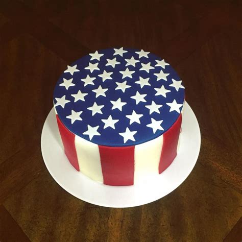 Usa Flag Cake | Cake, Custom cakes, Flag cake