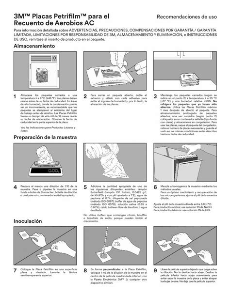 Pdf M Placas Petrifilm Para El Recuento De Aerobios Ac Como Se