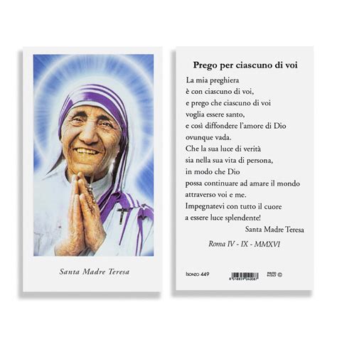 Preghiera A Madre Teresa Di Calcutta Per Una Grazia Qumran Net ※