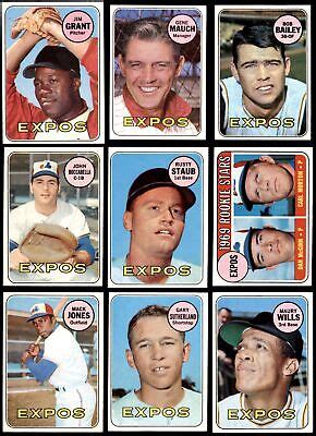 Topps Montreal Expos Near Team Set Ex Cards Ebay