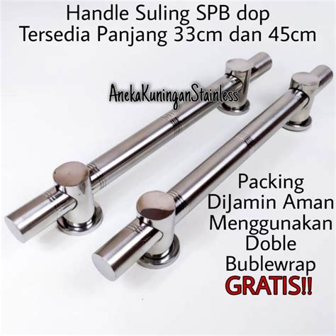 Jual Handle Pintu Rumah Stainless Model Suling SPB Gagang Tarikan Pintu