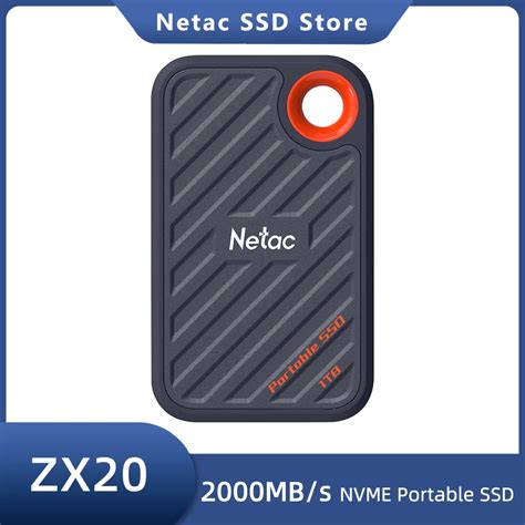 Netac Disco Duro Externo Port Til NVMe Unidad De Estado S Lido SSD De