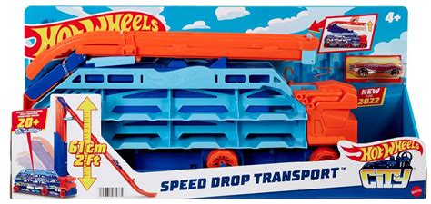 Hot Wheels City Transporter Epicki Zjazd W Hdy Samoch D Niskie