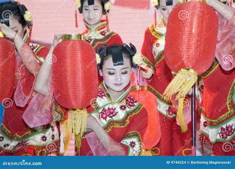 Chinese Culture - Dancers from Shanxi Editorial Stock Image - Image of chinese, shanxi: 9744254