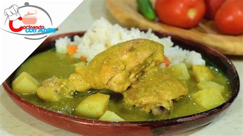 Pollo Con Papas En Salsa Verde Youtube Mexican Food Recipes Healthy