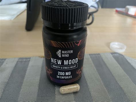 Mastermind New Mood Psilocybin Microdose Capsules 30 X 200mg Bc