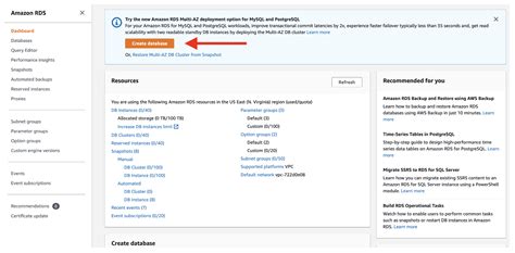 Module 1 Creating A Mysql Database With Rds