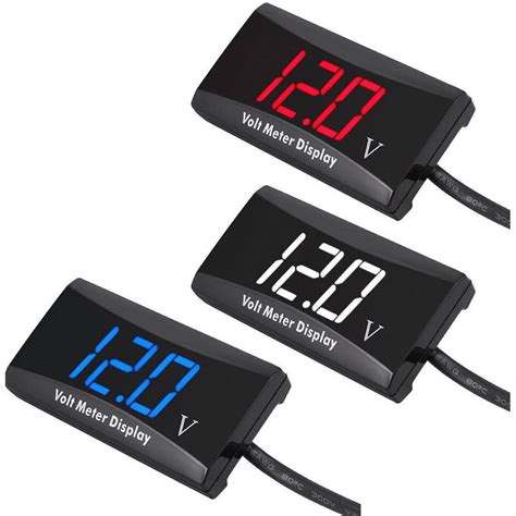 Ready Stock High Quality Volt Meter V V Digital Led Display Car