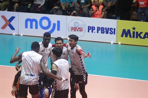 PLN Mobile Proliga 2024 Bhayangkara Presisi Kalahkan Pertamina