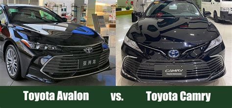 Toyota Avalon Vs Camry Which Ones Best For Me House Grail